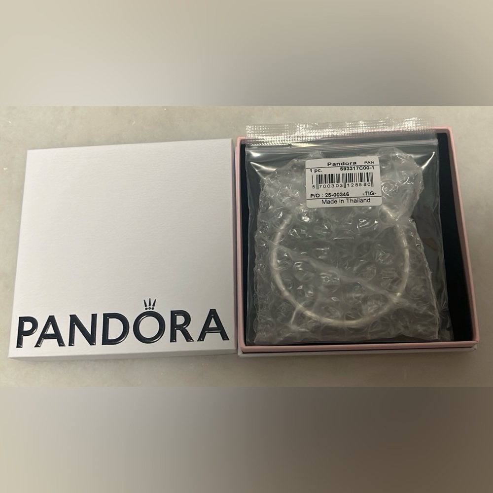 Original Pandora Organically Bangle Silver - Picture 8 of 8